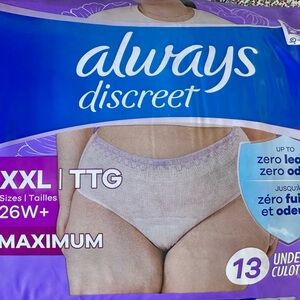 Always Discreet Underwear - Purple